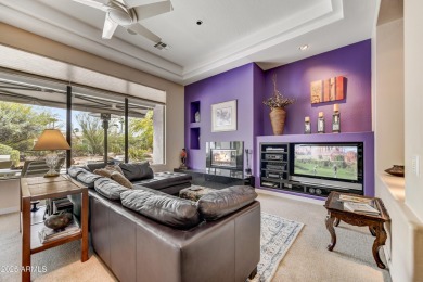 Contemporary design with many architectural enhancements on Rio Verde Country Club - Quail Run in Arizona - for sale on GolfHomes.com, golf home, golf lot