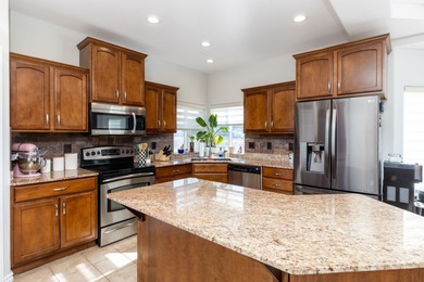 Charming single-family home on just over 1 acre. This 3-bed, 2.5 on Spring Creek Golf Course in Nevada - for sale on GolfHomes.com, golf home, golf lot