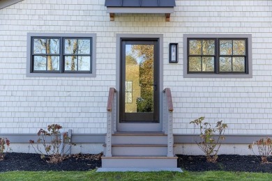 This stunning new-construction home mixes contemporary flair on Newport National Golf Club in Rhode Island - for sale on GolfHomes.com, golf home, golf lot