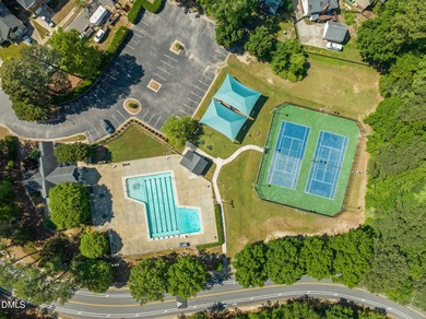 Sought after floorplan of 3 beds, 2.5 baths with a single car on Hedingham Golf and Athletic Club in North Carolina - for sale on GolfHomes.com, golf home, golf lot