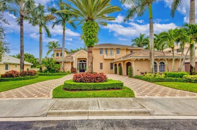 Exceptional estate pool home privately nestled on the 17th hole on Bear Lakes Country Club in Florida - for sale on GolfHomes.com, golf home, golf lot