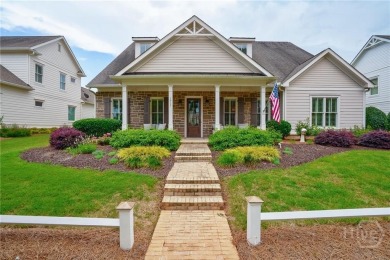 Nestled on a professionally landscaped lot overlooking Bent Pine on The Georgia Club in Georgia - for sale on GolfHomes.com, golf home, golf lot