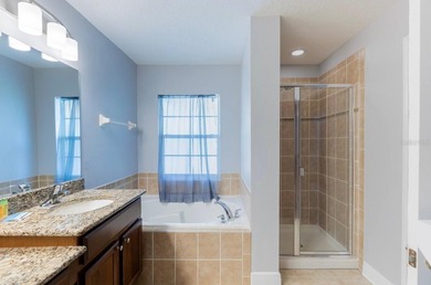 Renovated, fully furnished 2-story townhome in gated Reunion on Reunion Resort Golf Course in Florida - for sale on GolfHomes.com, golf home, golf lot