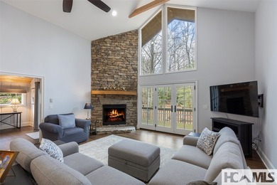 Nestled in Wildcat Cliffs Country Club, this lovely, comfortable on Wildcat Cliffs Country Club in North Carolina - for sale on GolfHomes.com, golf home, golf lot