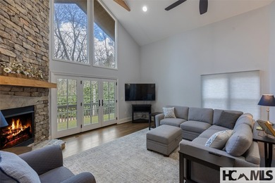 Nestled in Wildcat Cliffs Country Club, this lovely, comfortable on Wildcat Cliffs Country Club in North Carolina - for sale on GolfHomes.com, golf home, golf lot