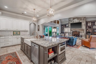 Welcome to 1 Orle Circle, a stunning custom-built 5-bedroom, 5 on Chenal Country Club - Bear Den Mountain in Arkansas - for sale on GolfHomes.com, golf home, golf lot