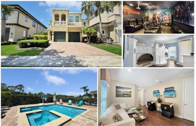 Stunning 6-Bedroom, 5.5-Bath Pool Home Perfectly Situated On The on Reunion Resort Golf Course in Florida - for sale on GolfHomes.com, golf home, golf lot