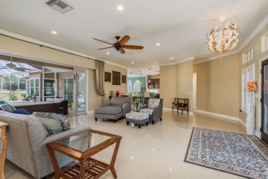 Welcome home to an exquisite blend of luxury and tranquility in on Crescent Oaks Country Club in Florida - for sale on GolfHomes.com, golf home, golf lot