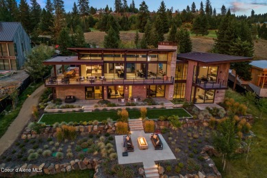 Discover the epitome of luxurious living within this remarkable on Gozzer Ranch Golf and Lake Club in Idaho - for sale on GolfHomes.com, golf home, golf lot