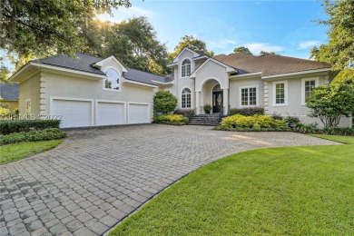 Enjoy your private pool and vast space outdoors while on Belfair Golf Club in South Carolina - for sale on GolfHomes.com, golf home, golf lot