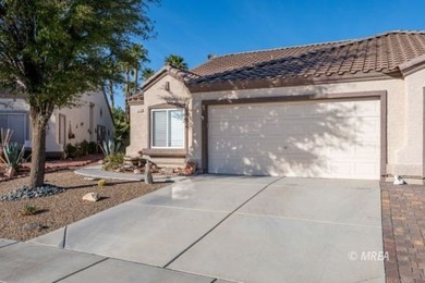 Private backyard with turf and a covered patio in the desirable on CasaBlanca Resort and Casino in Nevada - for sale on GolfHomes.com, golf home, golf lot