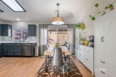 Private backyard with turf and a covered patio in the desirable on CasaBlanca Resort and Casino in Nevada - for sale on GolfHomes.com, golf home, golf lot