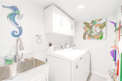 Discover modern coastal luxury at 982 Sand Castle Road, a fully on The Dunes Golf and Tennis Club in Florida - for sale on GolfHomes.com, golf home, golf lot