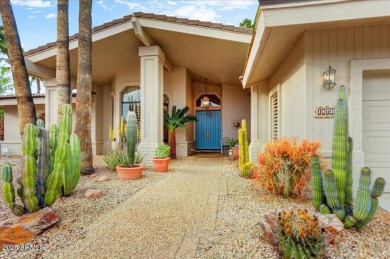 An executive home on golf course with fabulous mountain views on Rio Verde Country Club - Quail Run in Arizona - for sale on GolfHomes.com, golf home, golf lot