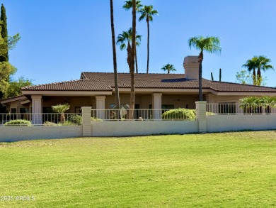 An executive home on golf course with fabulous mountain views on Rio Verde Country Club - Quail Run in Arizona - for sale on GolfHomes.com, golf home, golf lot