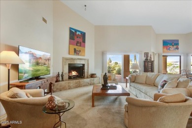 An executive home on golf course with fabulous mountain views on Rio Verde Country Club - Quail Run in Arizona - for sale on GolfHomes.com, golf home, golf lot