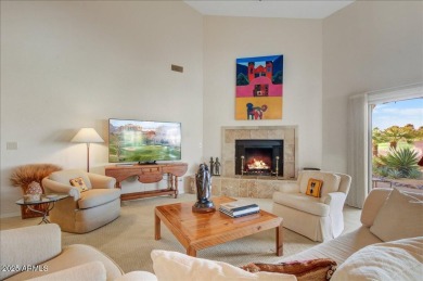 An executive home on golf course with fabulous mountain views on Rio Verde Country Club - Quail Run in Arizona - for sale on GolfHomes.com, golf home, golf lot