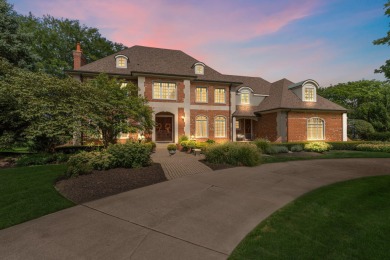 Welcome to this finely appointed custom Georgian home, offering on Sand Creek Golf and Country Club  in Indiana - for sale on GolfHomes.com, golf home, golf lot