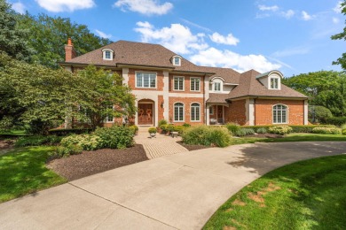 Welcome to this finely appointed custom Georgian home, offering on Sand Creek Golf and Country Club  in Indiana - for sale on GolfHomes.com, golf home, golf lot