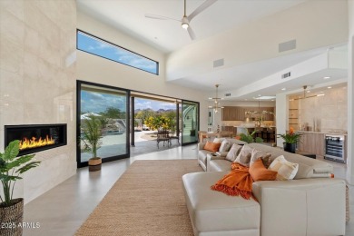 Discover Modern Desert Luxury, set on a private 1.52-ACRE on The Country Club At DC Ranch in Arizona - for sale on GolfHomes.com, golf home, golf lot
