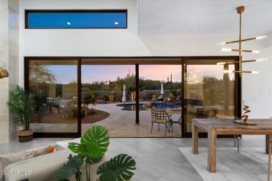 Discover Modern Desert Luxury, set on a private 1.52-ACRE on The Country Club At DC Ranch in Arizona - for sale on GolfHomes.com, golf home, golf lot