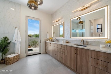 Discover Modern Desert Luxury, set on a private 1.52-ACRE on The Country Club At DC Ranch in Arizona - for sale on GolfHomes.com, golf home, golf lot