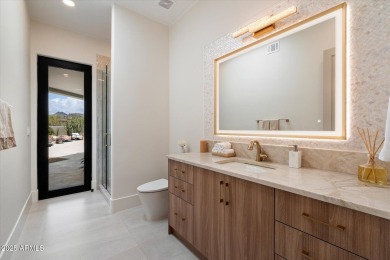 Discover Modern Desert Luxury, set on a private 1.52-ACRE on The Country Club At DC Ranch in Arizona - for sale on GolfHomes.com, golf home, golf lot
