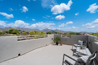 Discover Modern Desert Luxury, set on a private 1.52-ACRE on The Country Club At DC Ranch in Arizona - for sale on GolfHomes.com, golf home, golf lot