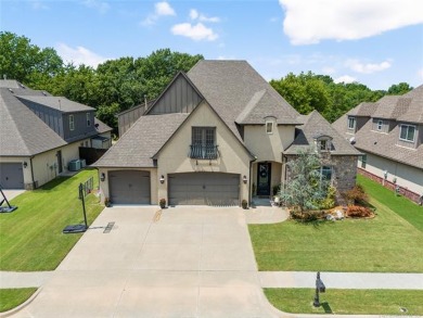 Experience modern elegance in this stunning home in The Ridge at on White Hawk Golf Club in Oklahoma - for sale on GolfHomes.com, golf home, golf lot