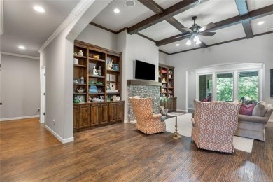 Experience modern elegance in this stunning home in The Ridge at on White Hawk Golf Club in Oklahoma - for sale on GolfHomes.com, golf home, golf lot