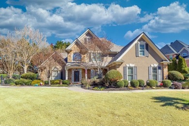 Welcome home to this Exquisite Golf Course Estate in The Oaks at on Trophy Club of Apalachee in Georgia - for sale on GolfHomes.com, golf home, golf lot