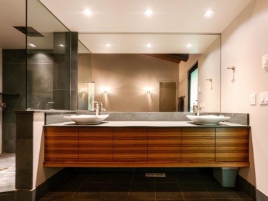 Masterfully executed contemporary design, with grand exposed on McCall Municipal Golf Course in Idaho - for sale on GolfHomes.com, golf home, golf lot