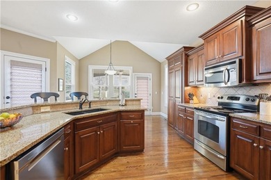 Located in the highly sought-after Hawksbury subdivision, this on Tiffany Greens Golf Club in Missouri - for sale on GolfHomes.com, golf home, golf lot