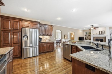 Located in the highly sought-after Hawksbury subdivision, this on Tiffany Greens Golf Club in Missouri - for sale on GolfHomes.com, golf home, golf lot