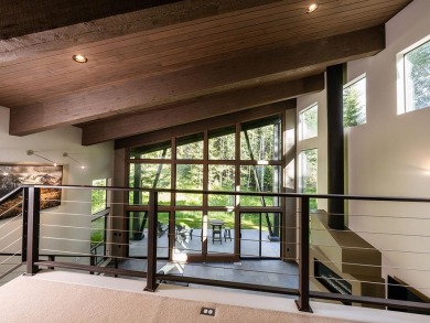 Masterfully executed contemporary design, with grand exposed on McCall Municipal Golf Course in Idaho - for sale on GolfHomes.com, golf home, golf lot
