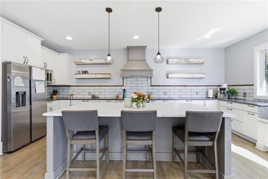 Welcome home to this beautiful 5-bedroom, 4.5-bath residence in on Falcon Valley Golf Course in Kansas - for sale on GolfHomes.com, golf home, golf lot
