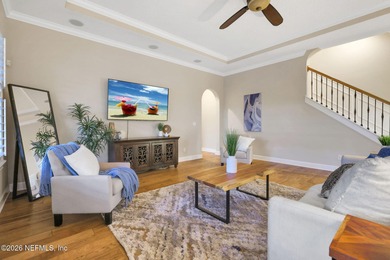 Resort-style living on a premium cul-de-sac lot overlooking the on The Palencia Club in Florida - for sale on GolfHomes.com, golf home, golf lot