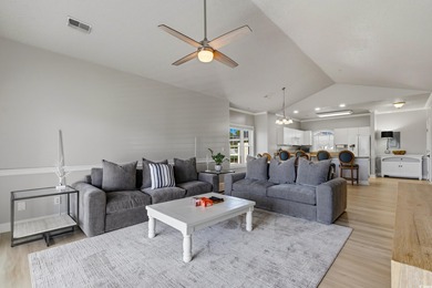 You have to see the golf & water views from this end unit top on  in South Carolina - for sale on GolfHomes.com, golf home, golf lot