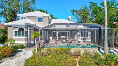 This stunning 4-bedroom home, located on the tranquil Bay Isles on Longboat Key Golf Club in Florida - for sale on GolfHomes.com, golf home, golf lot