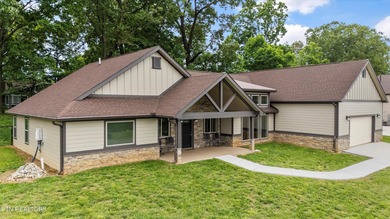 Welcome to your beautiful modern Craftsman ranch home in The on Dandridge Golf and Country Club in Tennessee - for sale on GolfHomes.com, golf home, golf lot