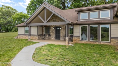 Welcome to your beautiful modern Craftsman ranch home in The on Dandridge Golf and Country Club in Tennessee - for sale on GolfHomes.com, golf home, golf lot