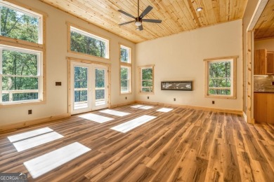 Contemporary Rustic Retreat in Coosawattee River Resort, Welcome on White Path Golf Club in Georgia - for sale on GolfHomes.com, golf home, golf lot