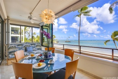 Rarely Available: DIRECT OCEANFRONT KAHALA BEACH with EV on Waialae Country Club in Hawaii - for sale on GolfHomes.com, golf home, golf lot