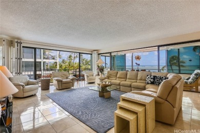 Rarely Available: DIRECT OCEANFRONT KAHALA BEACH with EV on Waialae Country Club in Hawaii - for sale on GolfHomes.com, golf home, golf lot