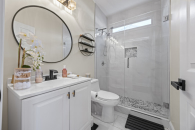 4 Bed/3 Bath Beautiful Modern Farmhouse on Hampton Golf Village in Georgia - for sale on GolfHomes.com, golf home, golf lot