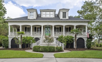 This Lowcountry Estate sits on a park-like private lot with on Dunes West Golf Club in South Carolina - for sale on GolfHomes.com, golf home, golf lot