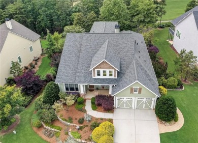 Welcome to this exquisite former model home situated in a prime on The Fairways at Laurel Canyon in Georgia - for sale on GolfHomes.com, golf home, golf lot