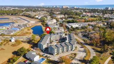 This 2 BR/2 BR 1st floor unit at Golf Glenn Villas is located on Beachwood Golf Club in South Carolina - for sale on GolfHomes.com, golf home, golf lot