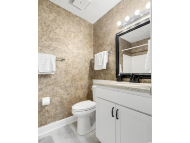 This 2 BR/2 BR 1st floor unit at Golf Glenn Villas is located on Beachwood Golf Club in South Carolina - for sale on GolfHomes.com, golf home, golf lot