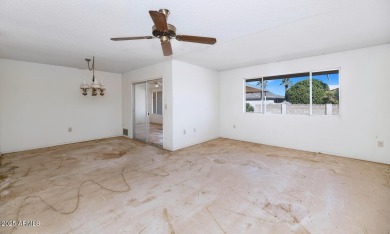 Calling all flippers, investors, and visionaries! This 3-bedroom on Sun City Lakes West and East in Arizona - for sale on GolfHomes.com, golf home, golf lot